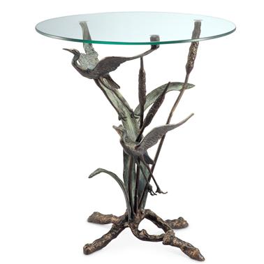 Cranes in Flight End Table